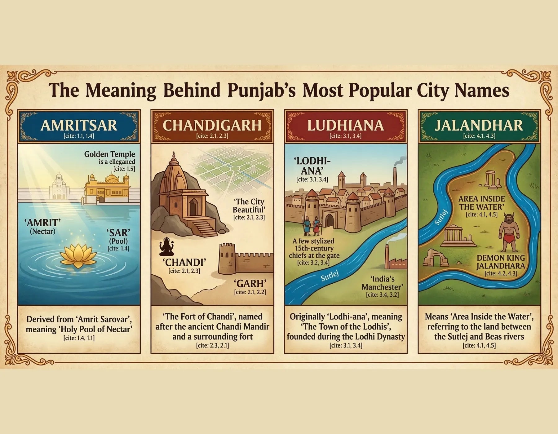 The Meaning Behind Punjab's Most Popular City Names