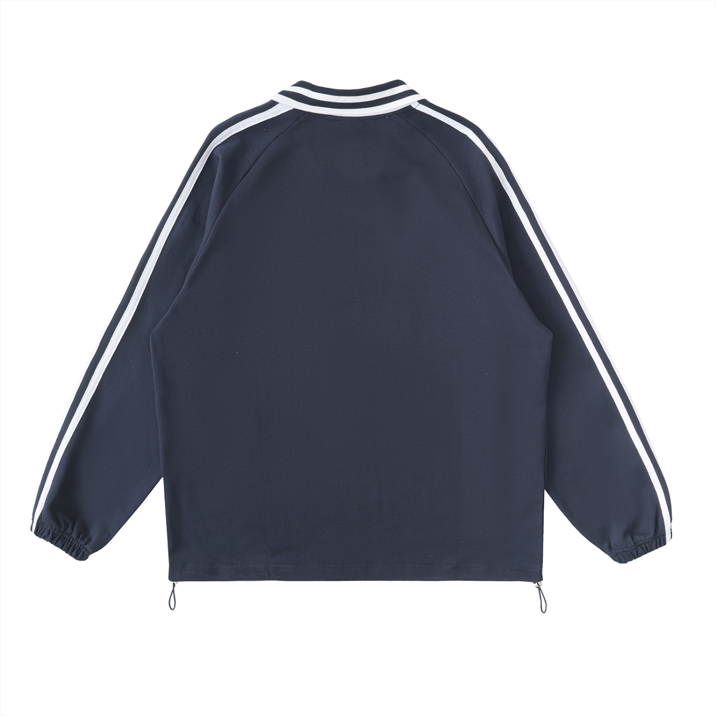 Lapel-Collar Sweatshirt