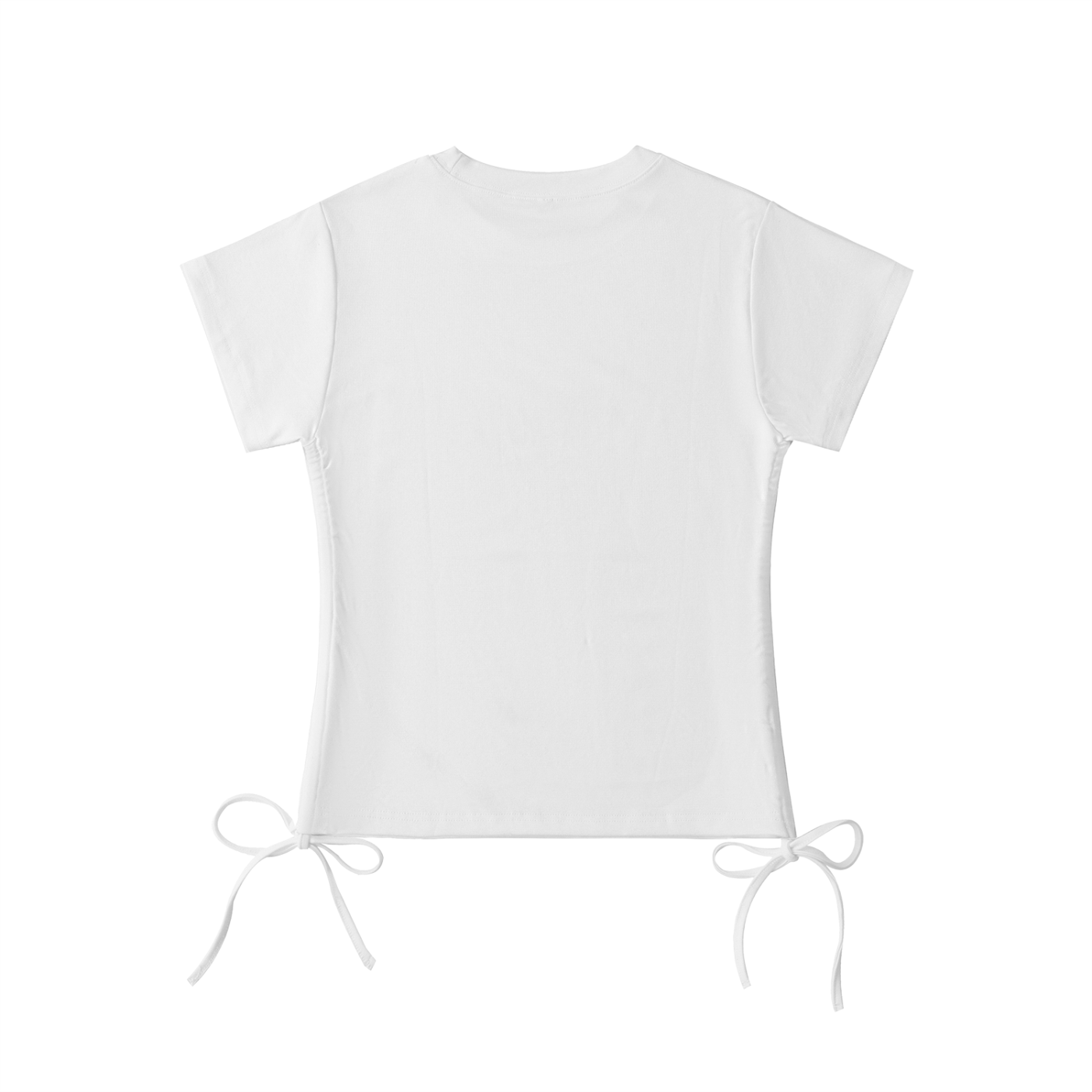 Drawstring Cotton Tee