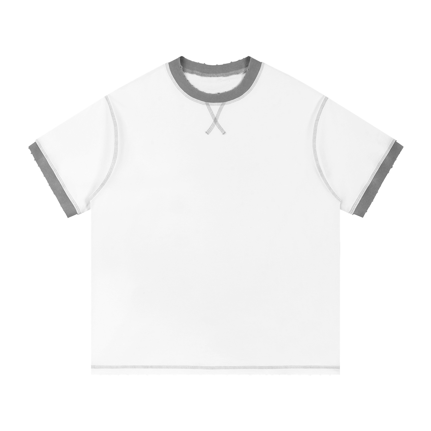 Stitched Cotton Tee