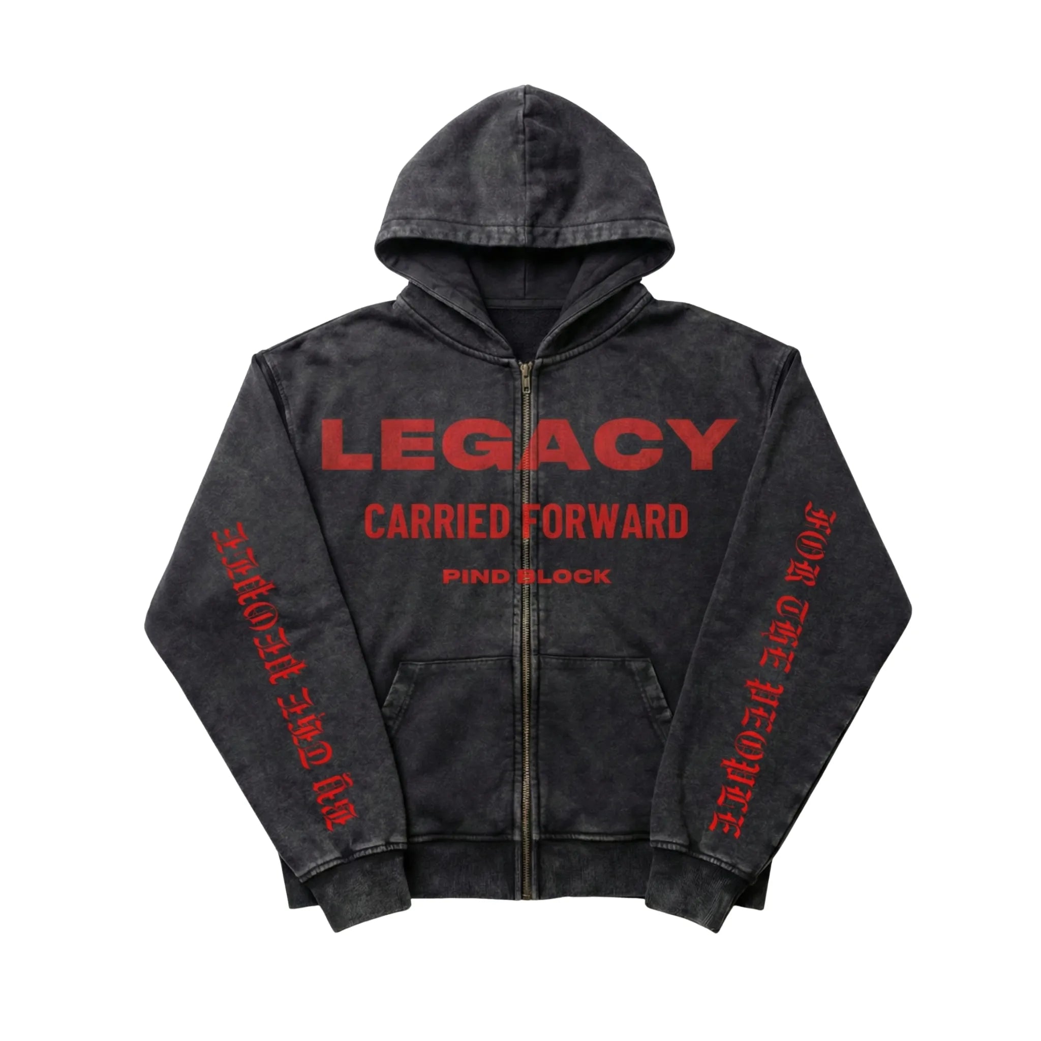 Built On Legacy Zip Up Hoodie