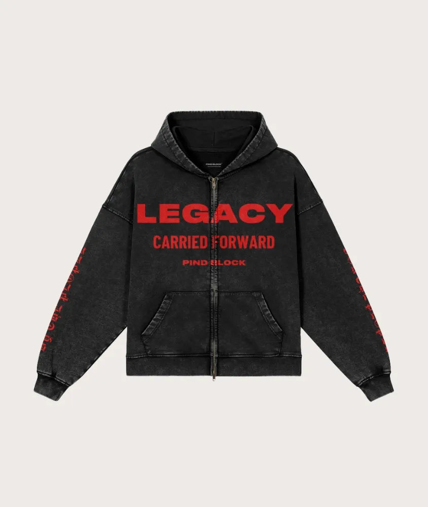 Built On Legacy Zip Up Hoodie