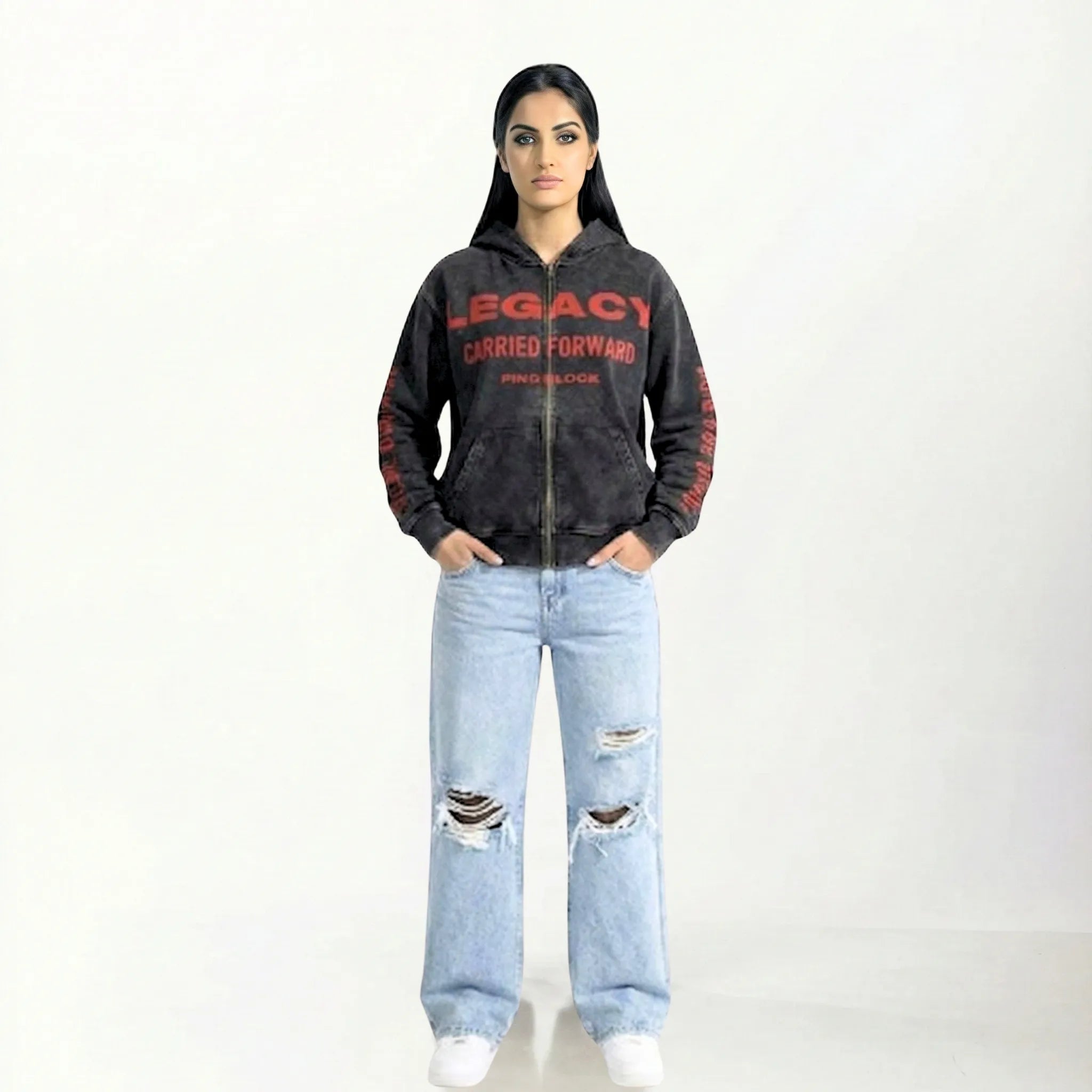 Built On Legacy Zip Up Hoodie