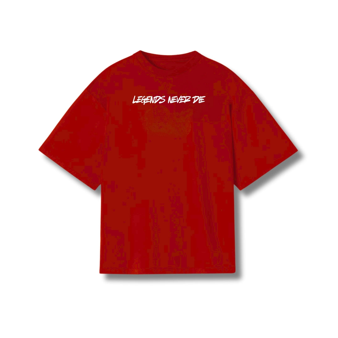 Legends Never Die Oversized Tee