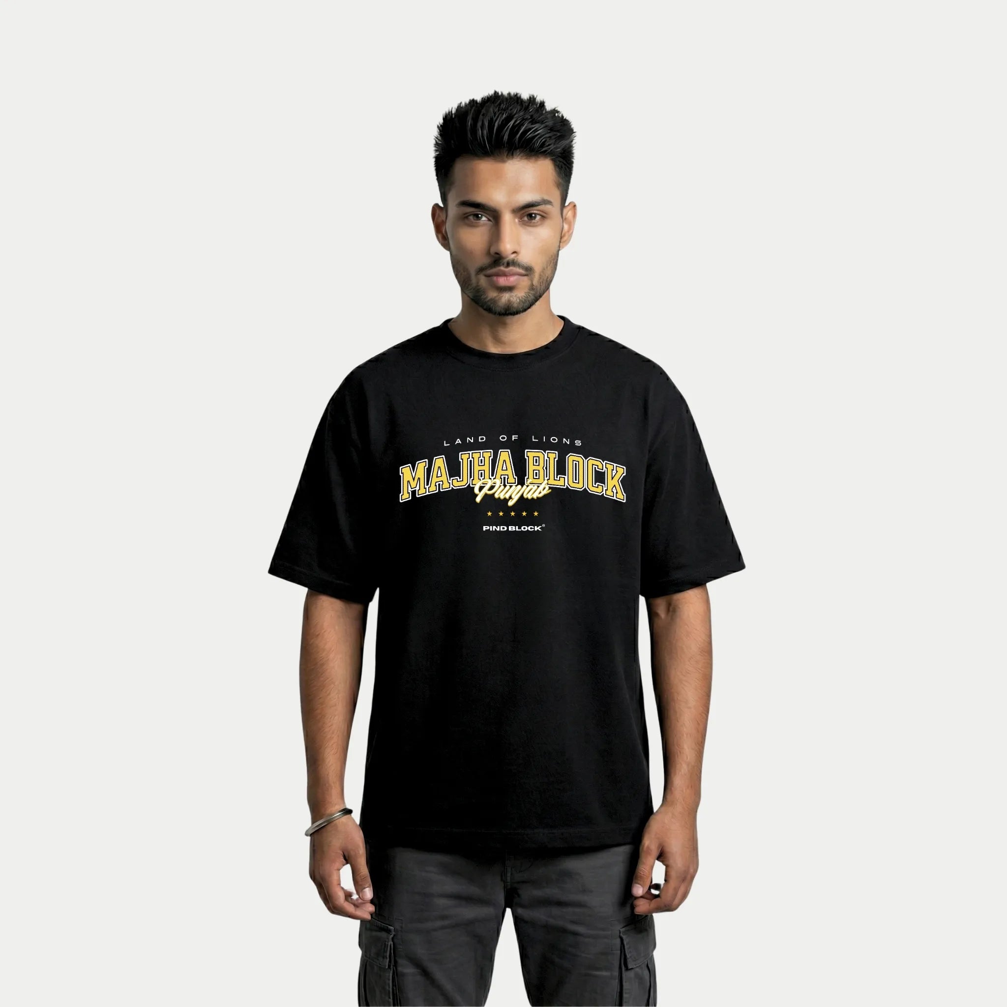 Majha Block Tee