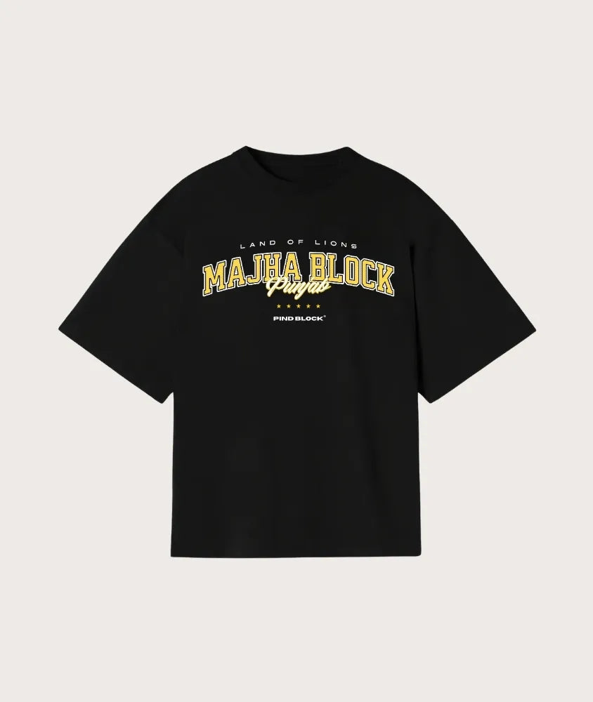 Majha Block Tee