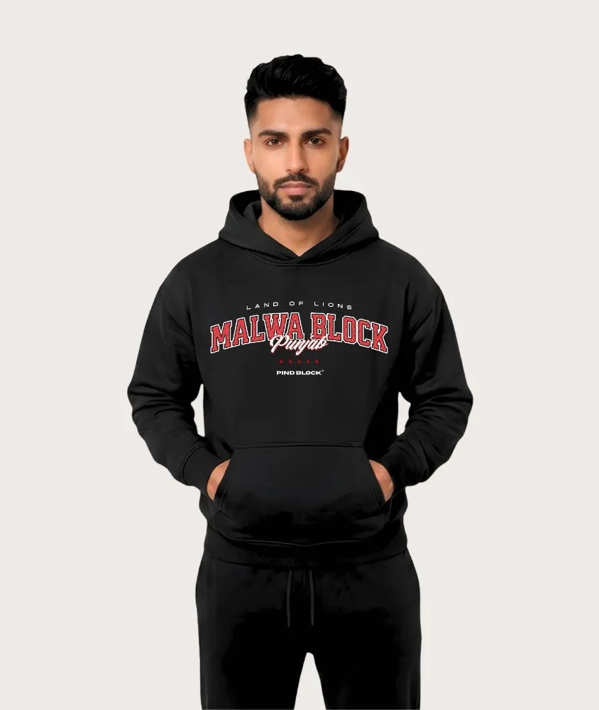 Malwa Block Hoodie
