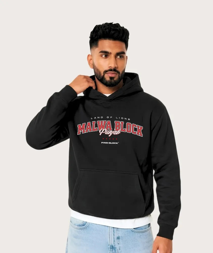 Malwa Block Hoodie