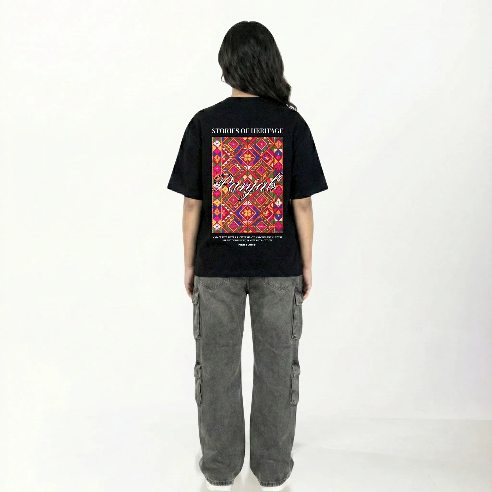 Virsa Phulkari Tee