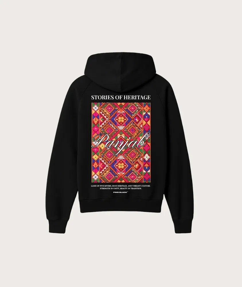 Virsa Phulkari Hoodie