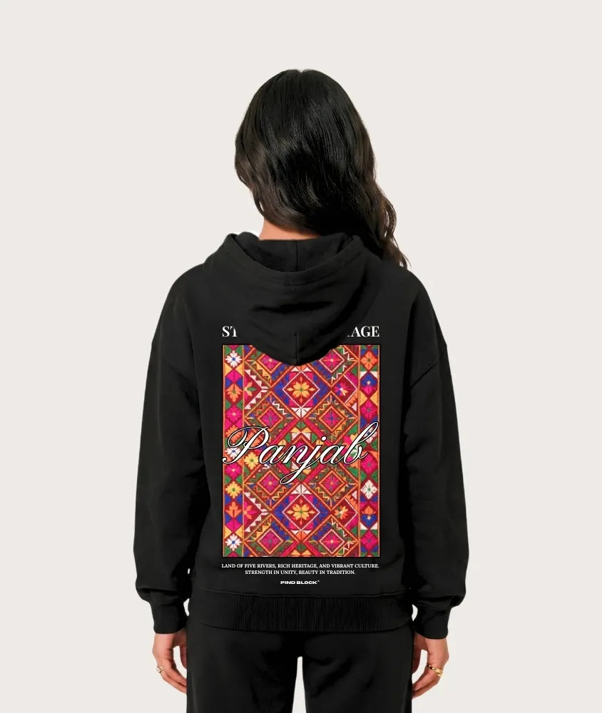 Virsa Phulkari Hoodie