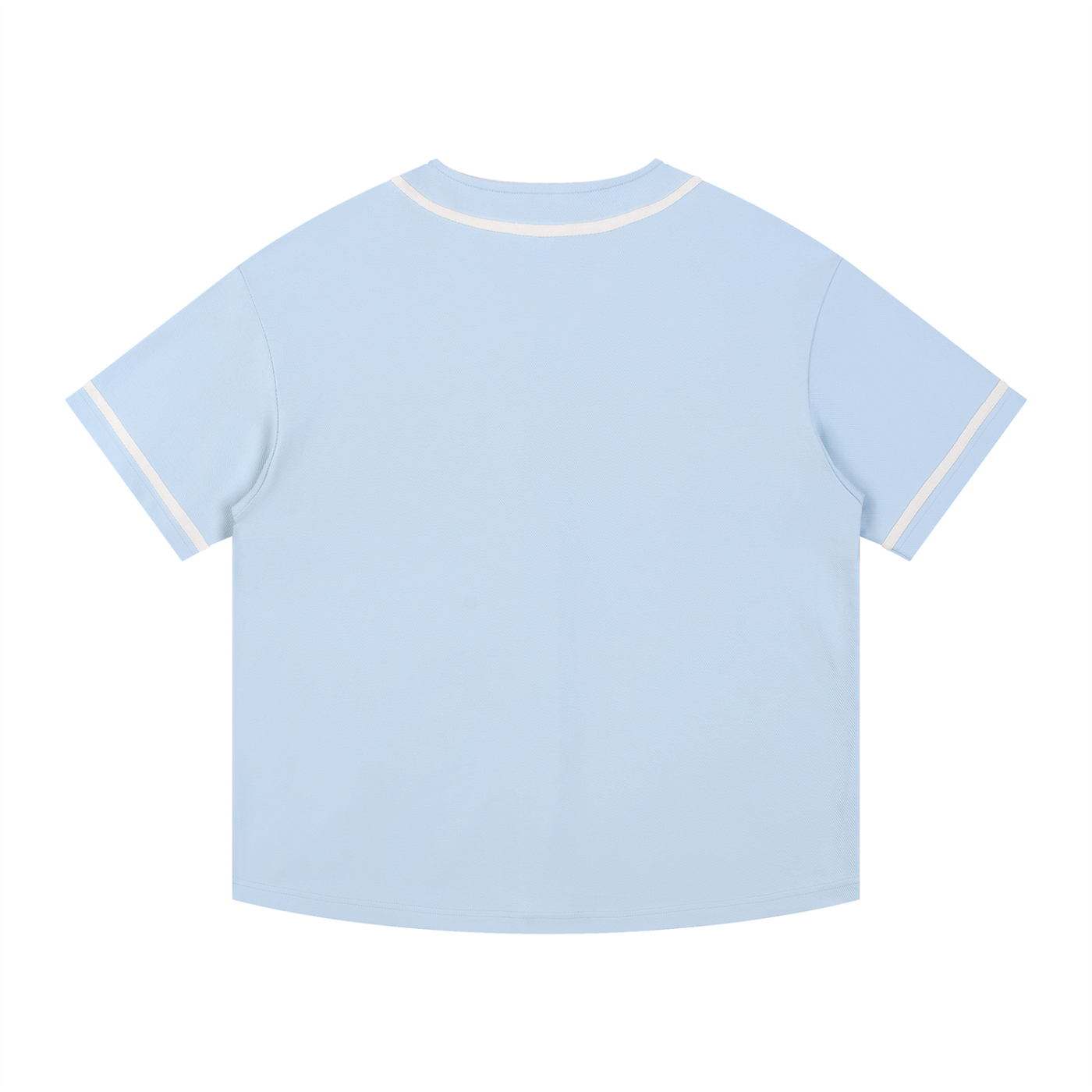 Piped Button-Up Jersey