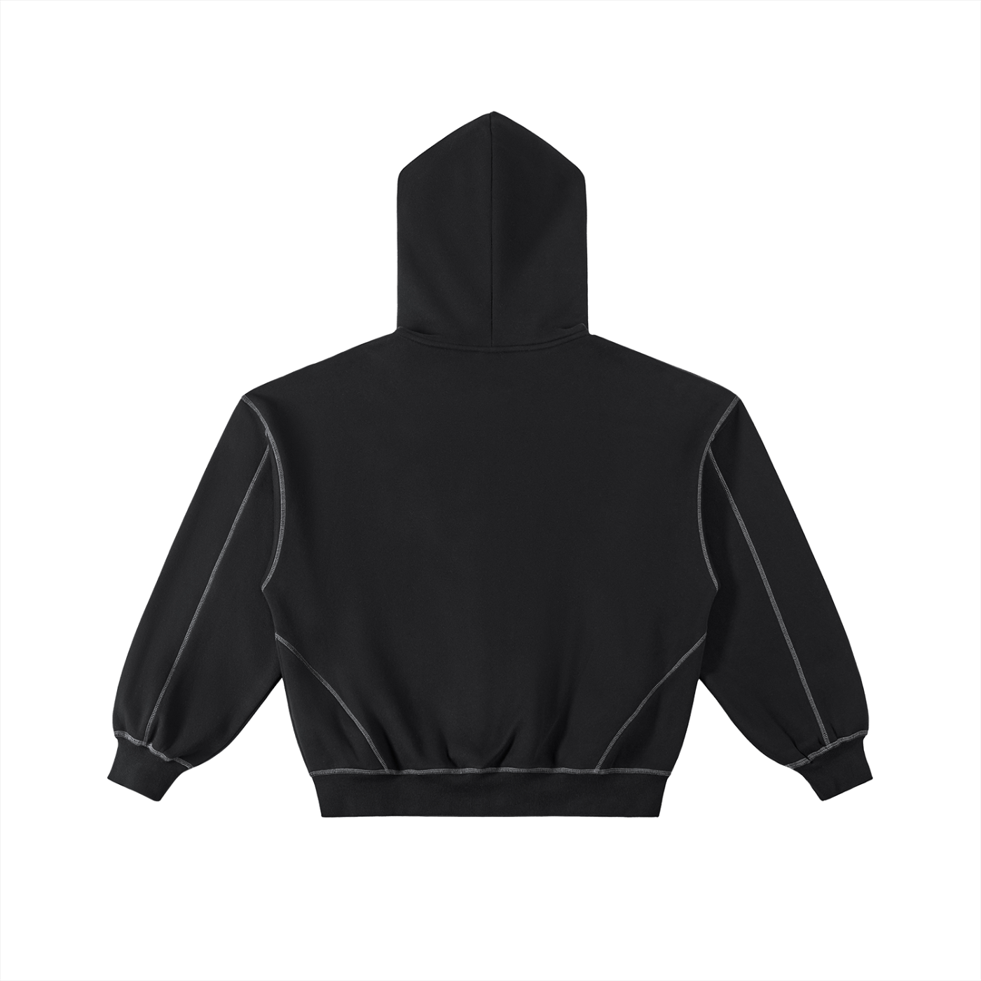 Boxy Zip Hoodie