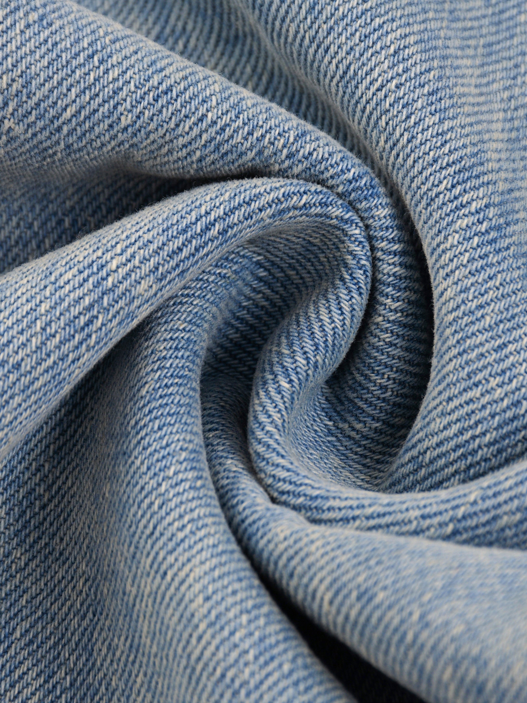 Sun-Faded Denim Jeans