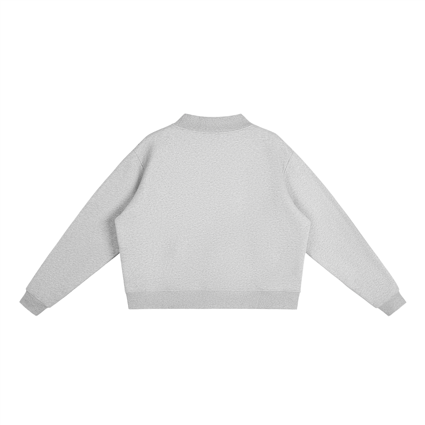 Mock-Neck Fleece Crew