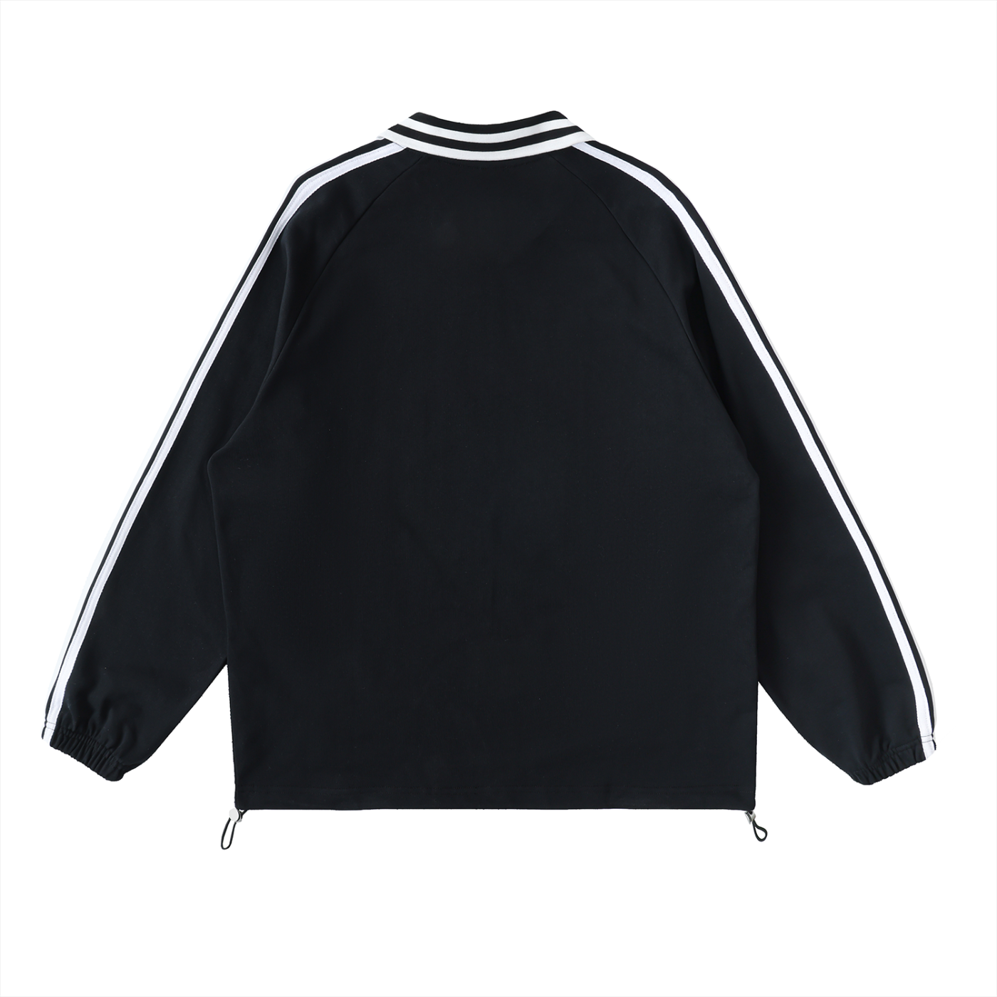 Lapel-Collar Sweatshirt