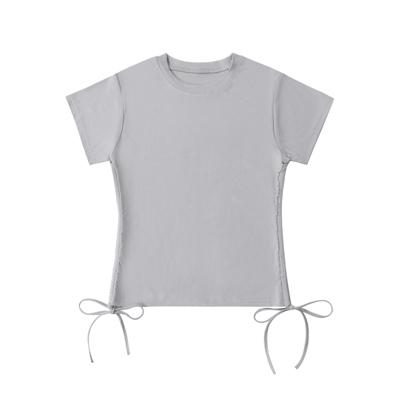 Drawstring Cotton Tee