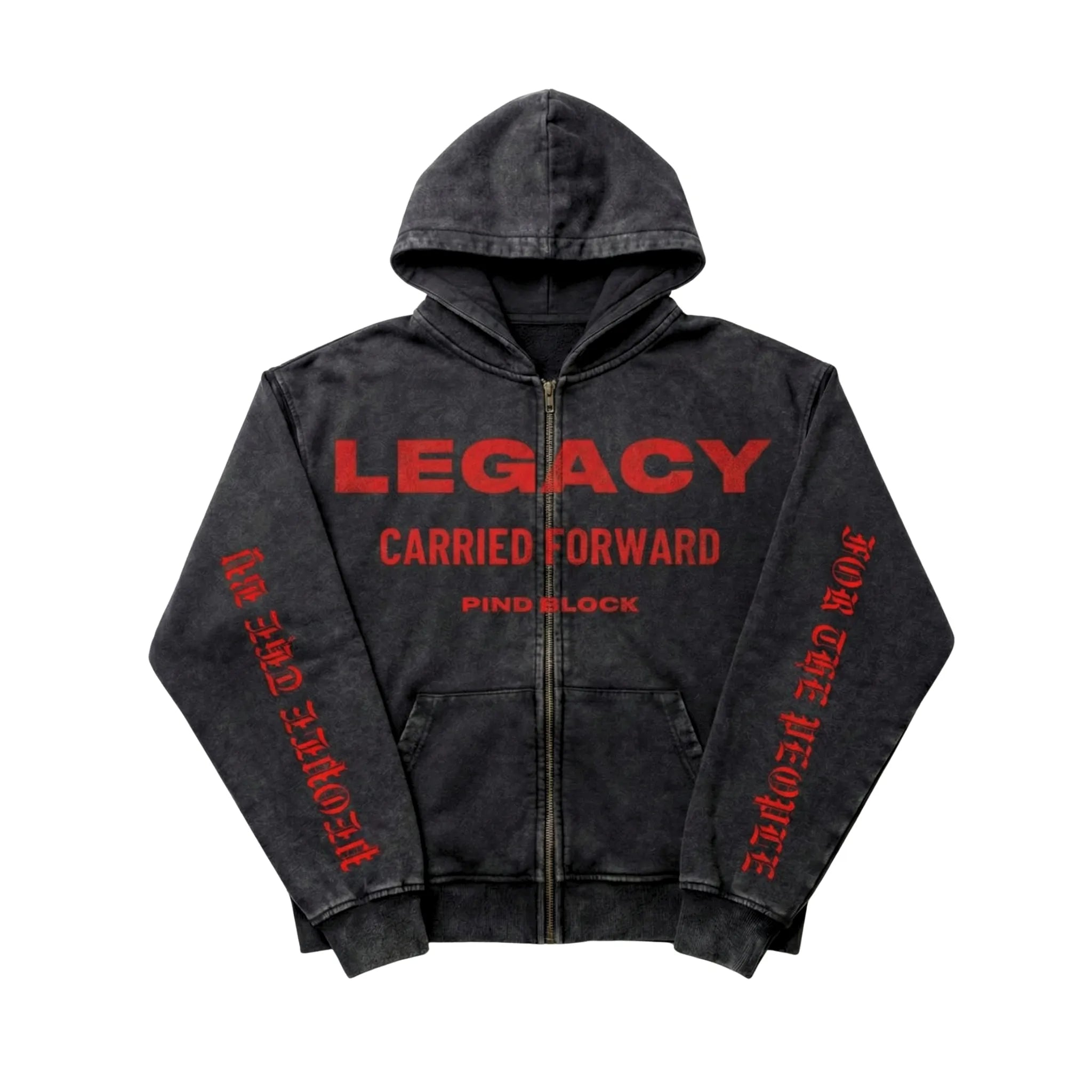 Built On Legacy Zip Up Hoodie