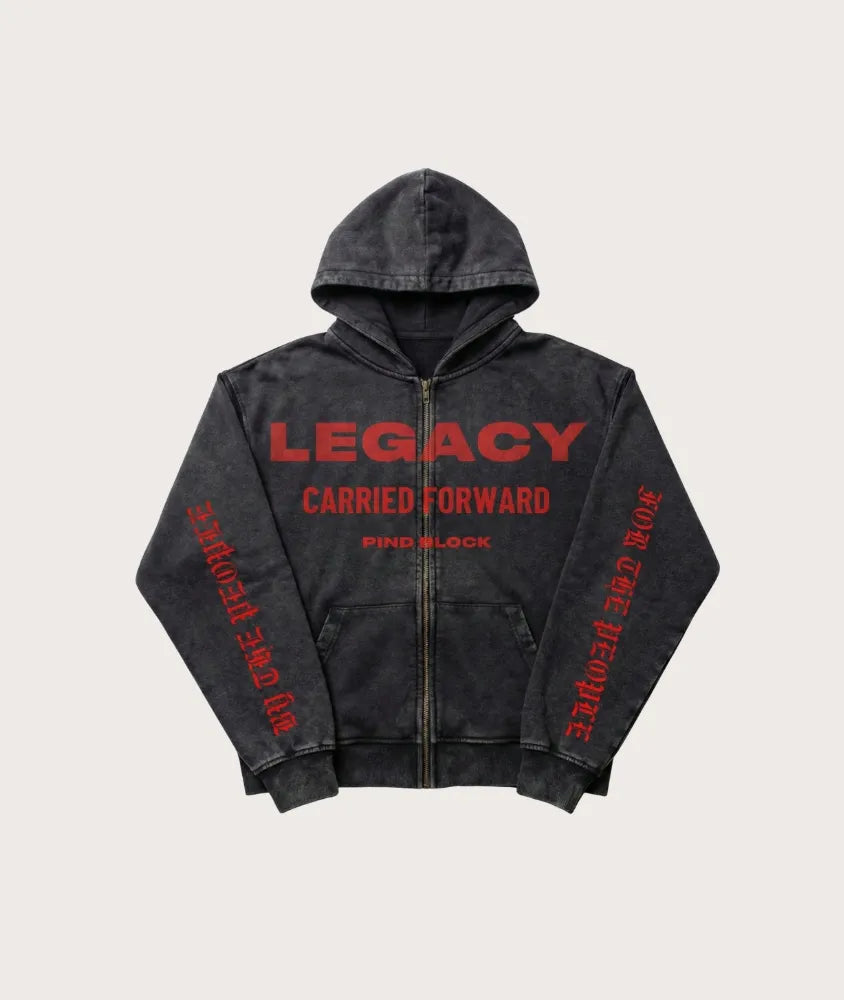 Built On Legacy Zip Up Hoodie
