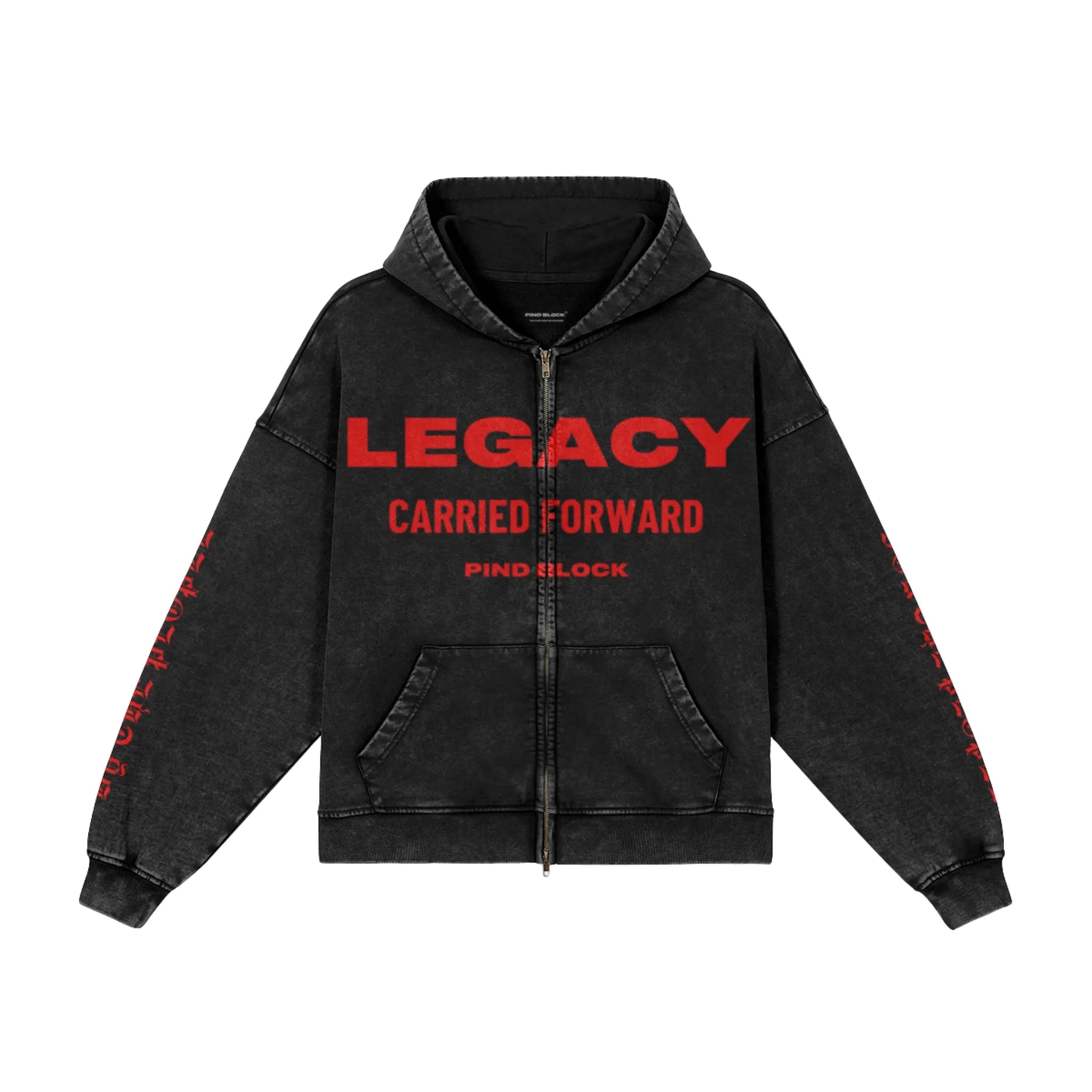 Built On Legacy Zip Up Hoodie