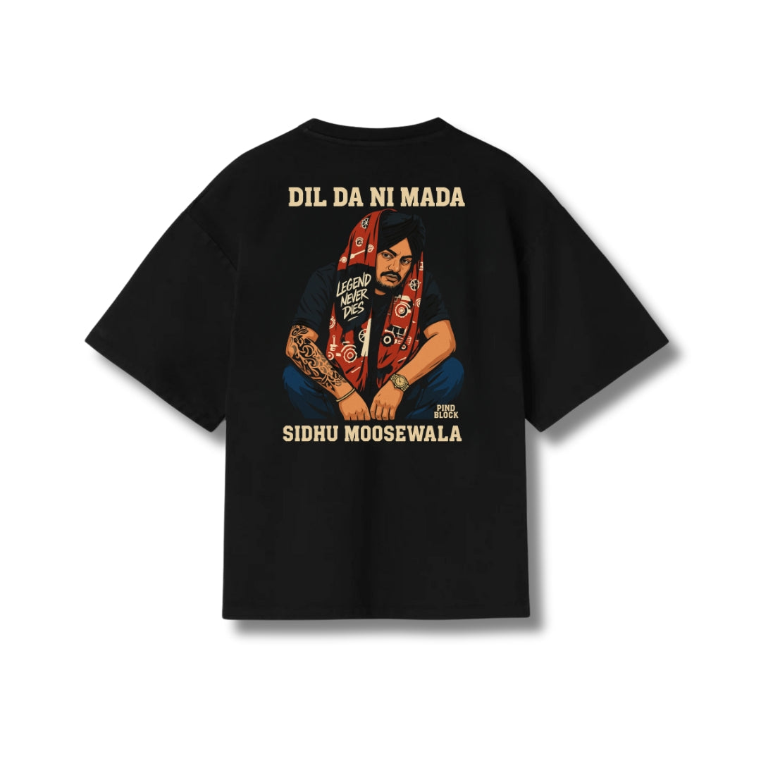Dil Da Ni Mada Oversized Tee