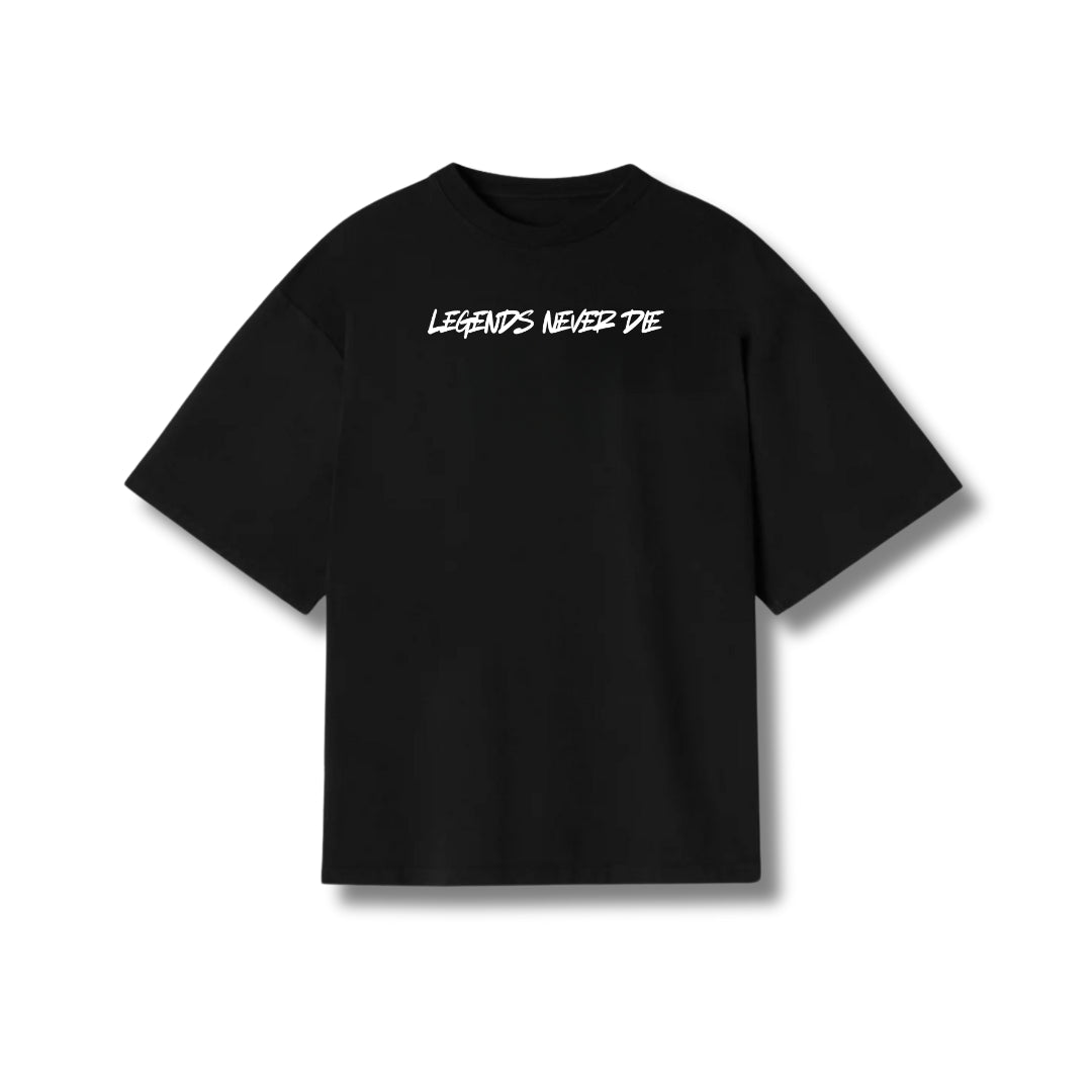Legends Never Die Oversized Tee