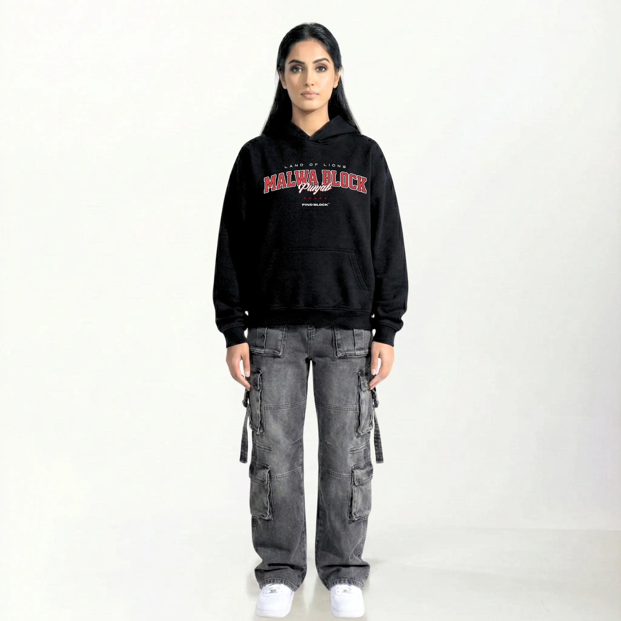 Malwa Block Hoodie