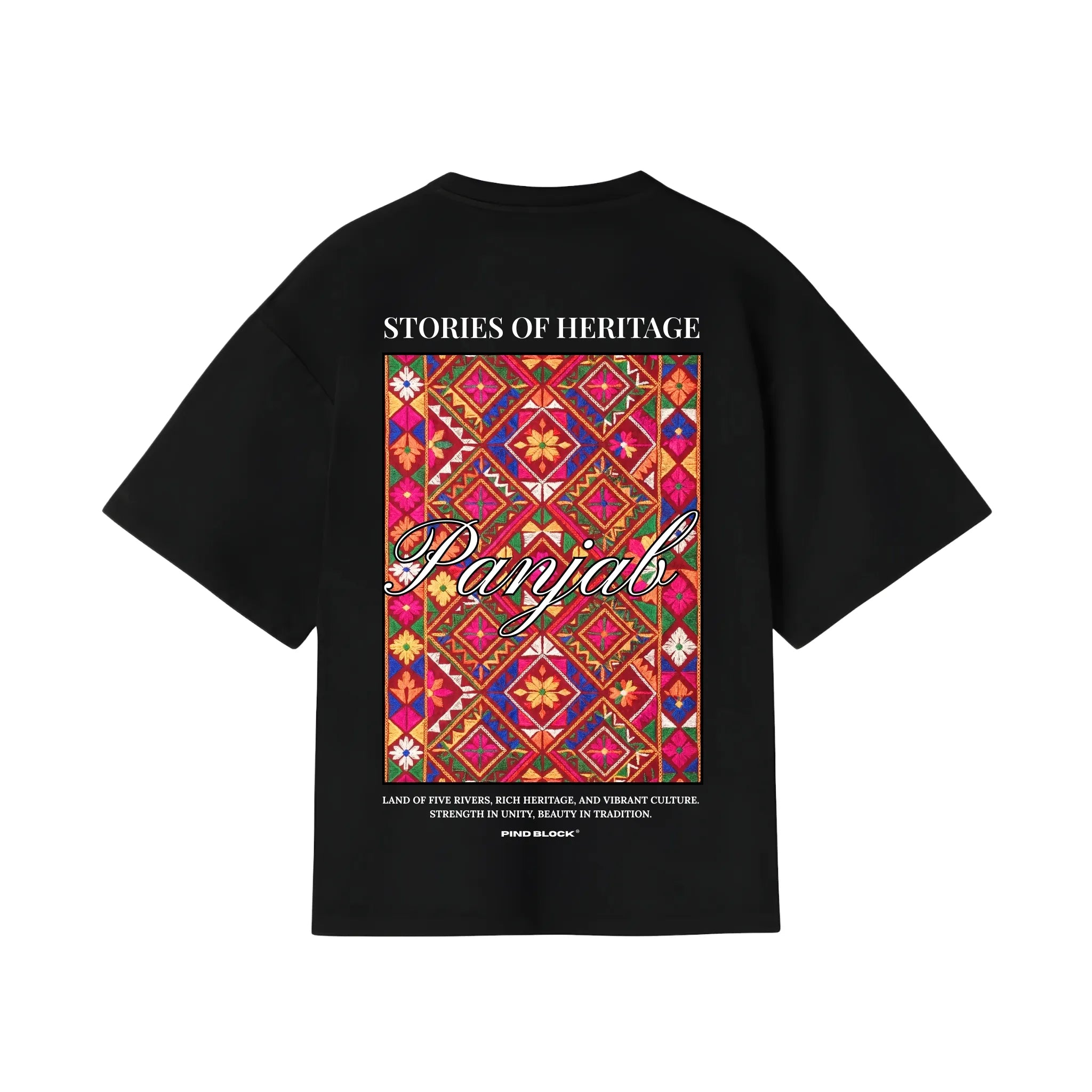 Virsa Phulkari Tee