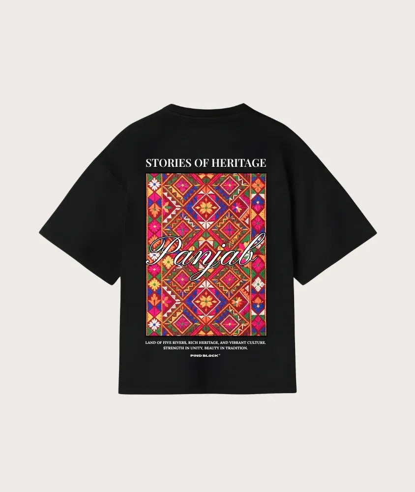 Virsa Phulkari Tee