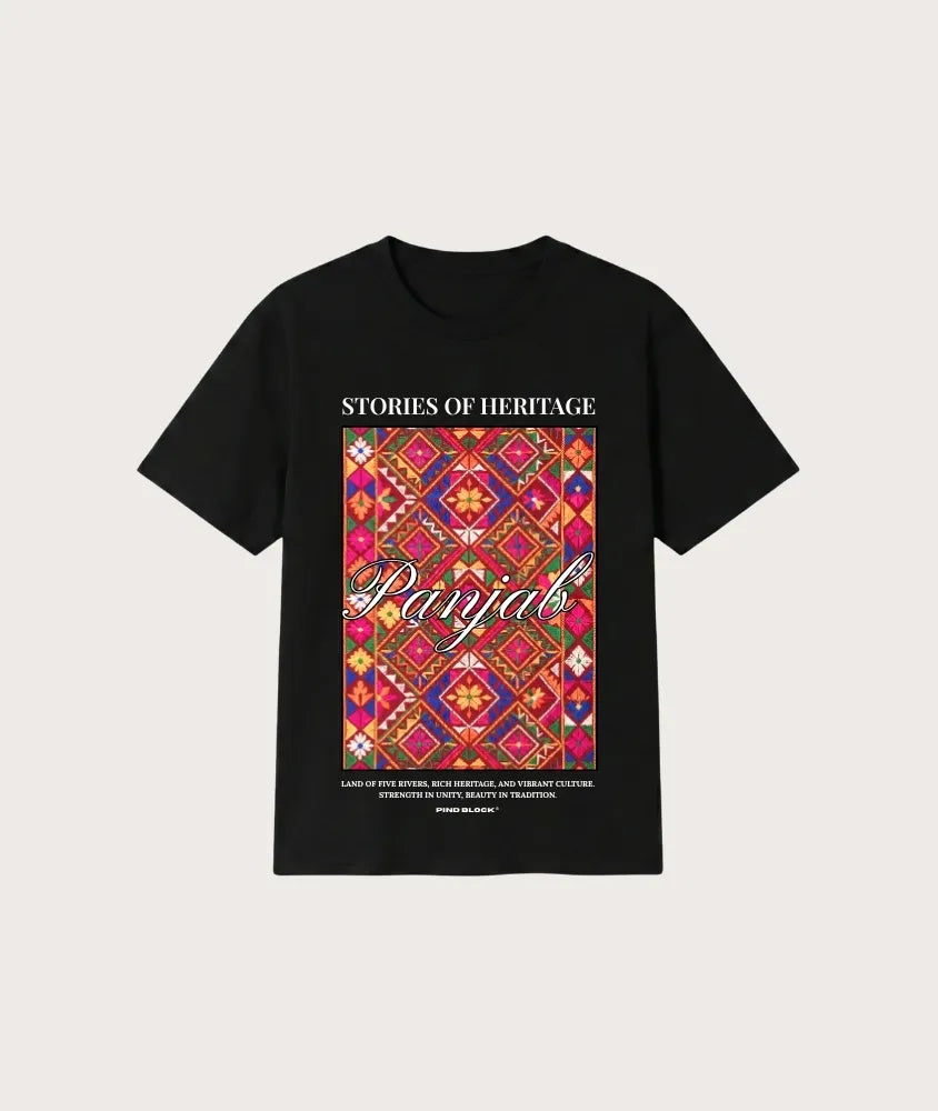 Virsa Phulkari T-Shirt