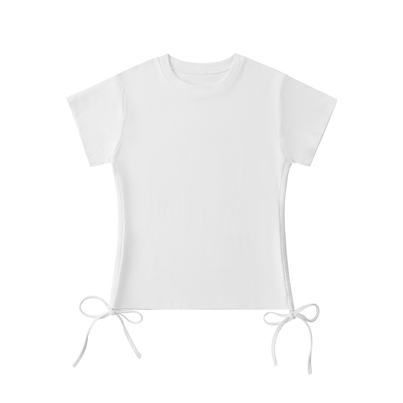 Drawstring Cotton Tee