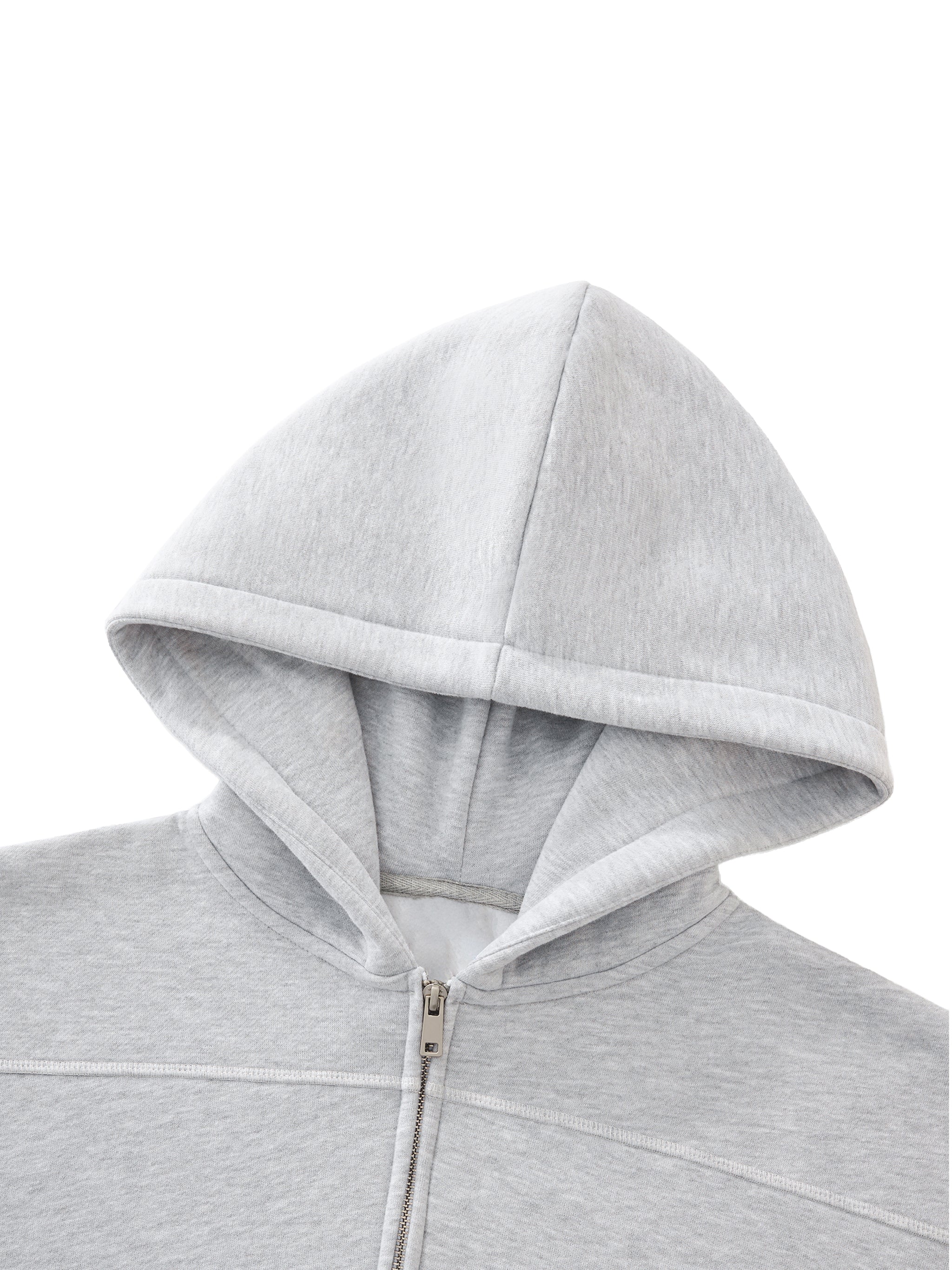 Boxy Zip Hoodie