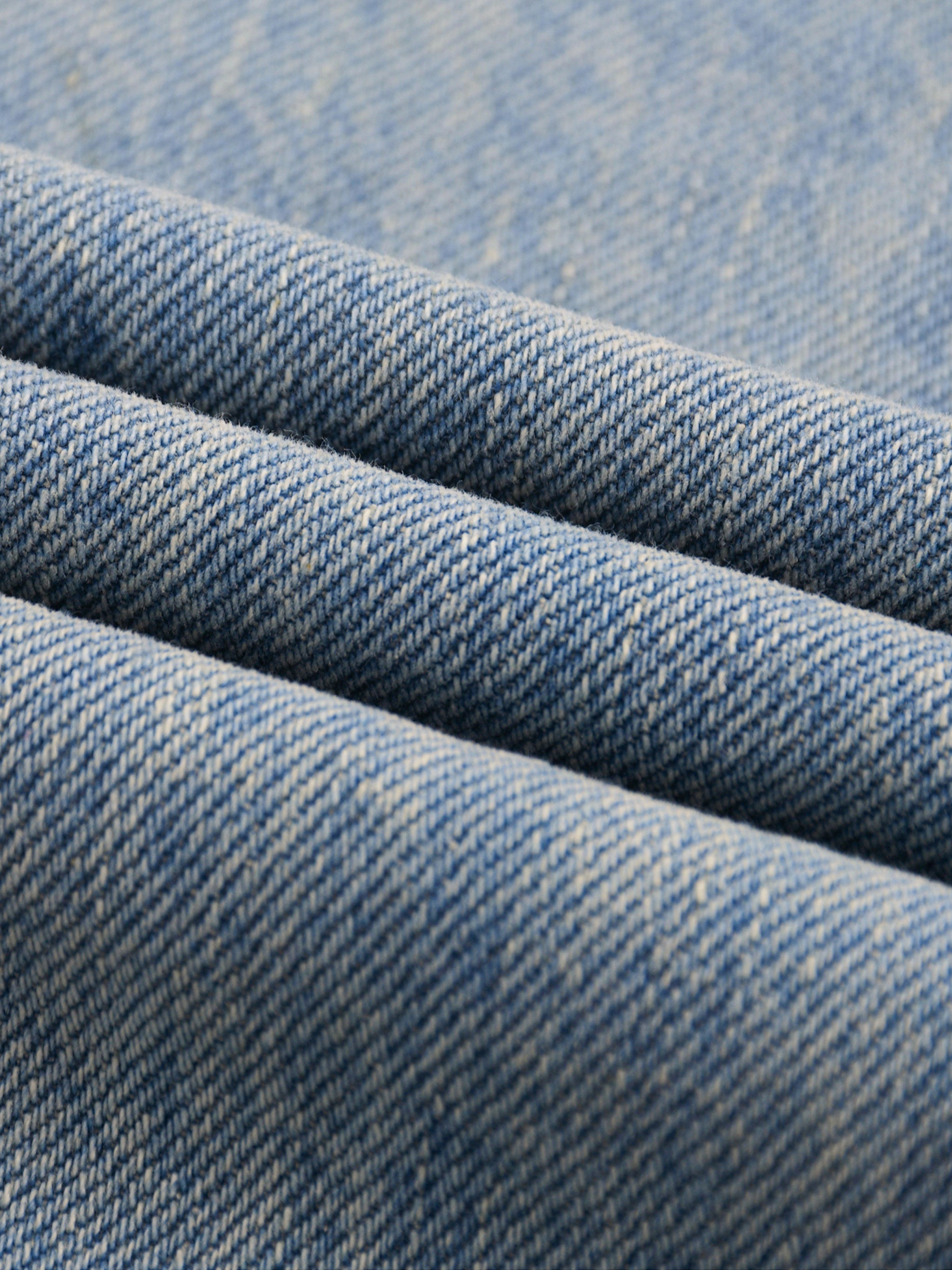 Sun-Faded Denim Jeans