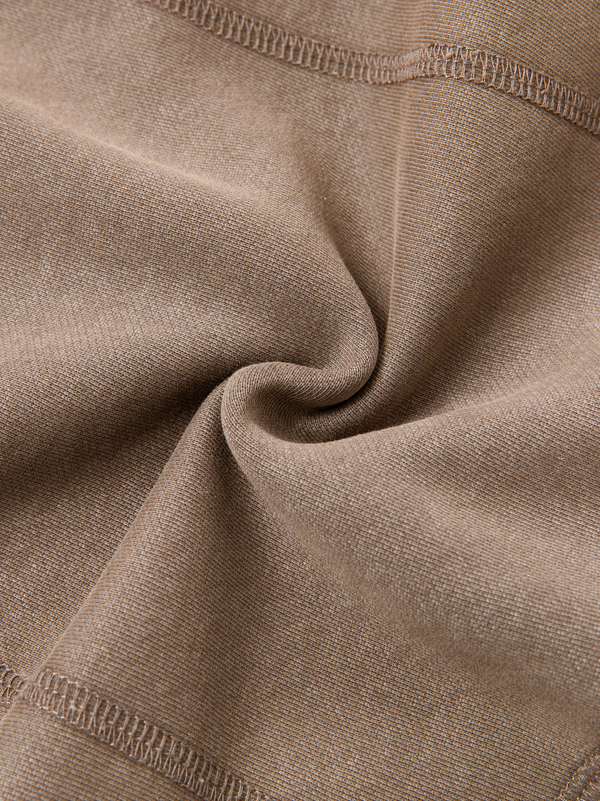 Vintage Cropped Fleece Hoodie