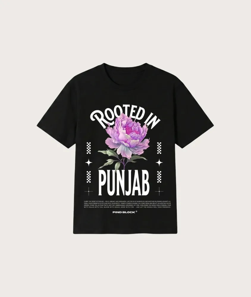 Rooted In Punjab T-Shirt